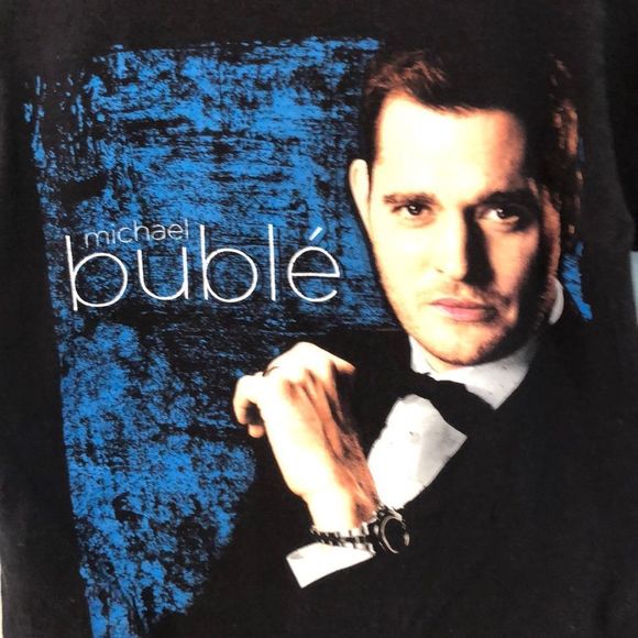 Michael buble 2013 Concert Tee Shirt Small - Picture 2 of 8